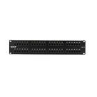 Black Box JPM648A Connect CAT6 Patch Panel - 2U, Unshielded, 48-Port-Patch Panel