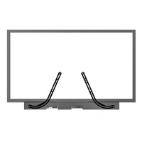 Kanto SB100 Universal Sound Bar Mount, Compatible With VESA Compliant TVs and Mounts-The SB100 is designed to fit almost any VESA- compliant flat screen TV.