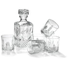 Bormioli Rocco 7-piece Selecta Whisky Decanter Set-Material: Glass