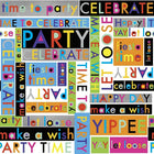 JAM Paper Industrial Size Bulk Wrapping Paper Rolls, Partyopolis, 1/4 Ream (416 Sq. Ft)-Partyopolis Design