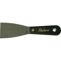 Richard Putty Knife Flexible, Steel Blade, 2" Wide, Polypropylene Handle - 12 Pack-Blade Length: 2"