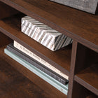 Sauder Briarbrook 2-Shelf Library Hutch - Barrel Oak-5 Year Limited Manufacturer Warranty
