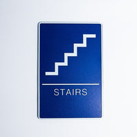 Futech WSP006 Stair Signs, 2 Pack-Size: 5.75" W x 8.75"L