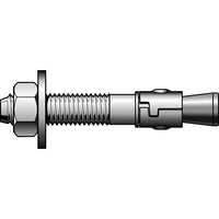 Power-stud Wedge Anchors, GBL611, 25 Pack-Power-Stud Wedge Anchors - 5/8"