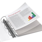 Davis Group QuickFit Non-Glare Top-Loading Sheet Protectors - Heavyweight 3 mil. - Letter Size - 100 Pack-Non-glare