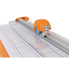 Fiskars 12" Rotary Paper Trimmer-Rubberized feet to keep from moving while cutting