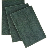 Aurora Tools Industrial Hand Pads, Green, 20 Pack-Non-woven, synthetic fibres, bonded together with specially formulated resins and impregnated throughout the web with mineral grain creating an open, three dimensional structure
