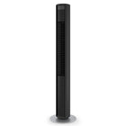 Stadler Form Peter The Powerful Tower Fan, Black-Black