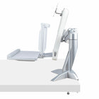 StarTech Adjustable Sit-Stand Monitor Arm Desk Mount with Keyboard and Mouse Tray-5.5 lbs keyboard tray weight capacity