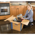 Fellowes Prime SmoothMove Bankers Boxes - Medium - 8 Pack-Strong, durable handles for comfortable moving and lifting