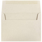 JAM Paper A7 Invitation Envelopes, 5.25 x 7.25 Sandstone Ivory Recycled, 100 Pack (41403g)-Size: A7 (5 1/4" x 7 1/4")