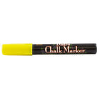 Marvy Uchida Broad-Point Liquid Chalk Markers - Erasable - Dustless - Yellow - 2 Pack-Quantity: 2 per pack