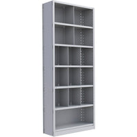 Metalware RK365 Boltless Shelving Unit, 7-Shelves, 36" x 18" x 88", Light Grey-Adjustable shelving system that provides high strength, yet economical storage capacity for your needs