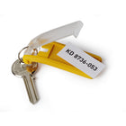 Durable Plastic Key Clip - Assorted Colours - 6 Pack-8