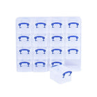 Really Useful Box 0.3L 16 Box Organizers, Clear-A real solution to office, home and warehouse storage