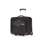 Everki Journey Laptop Trolley Rolling Briefcase 11"-16", Black (EKB440)-Felt-lined iPad/Kindle/tablet pocket