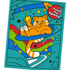 Crayola Color Magic Cosmic Cats-Up to 5 times brighter than regular markers on construction paper.