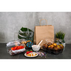 EcoSystems Paper Bag with Rope Handle - Kraft - 10" W x 5" D x 13" H - 250 Pack-Dimensions: 10" W x 5" D x 13" H