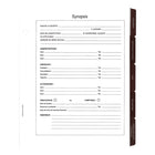 Blueline Complete Refill Package for Company Record Book - 11" x 8-1/2"-Includes 1 transparent sheet