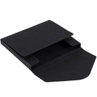 JAM Paper CD Case Portfolio Envelopes with Elastic Closure, 5 x 5.63 x.38, Black Kraft, 4 Pack (333546g)-Portfolio closure: elastic closure