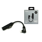 Havit H663 lightning mâle à femelle lightning et adaptateur de câble audio 3,5 mm-Fiche audio 3,5 mm