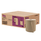 Cascades PRO Select Roll Paper Towel - 1-Ply - 800' - Brown - 6 Pack-Strong and quickly absorbent