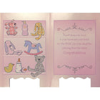 Rosedale 5-1/2" x 8" Baby Daughter Greeting Cards And Envelopes, 6 Pack (19672)-Card shop quality greeting cards