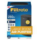 Filtrete Room Air Purifier with True HEPA Filter - Large Room - 250 sqft (FAPCA-C03BA-F2)-Soft touch controls allow easy and effective usability