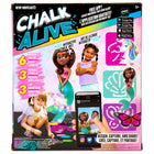 Chalk Alive Unicorn and Friends-Scan your art using the Chalk Alive app available on the Apple App Store or Google Play