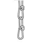 Campbell Chains, Chain Length: 100' (30.4 M), Working Load Limit: 255 Lbs. (0.1275 Tons), Trade Size: 2/0 (752024)-Working Load Limit: 255 lbs. (0.1275 tons)