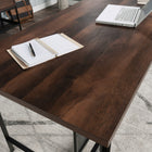 Sauder 66"W Briarbrook Desk - Barrel Oak-   Barrel Oak™ finish