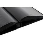 kieragrace Photo Album, Holds 400 4" x 6" Photos, Black, 6/Pack-High quality design and construction, with easy slide in pockets
