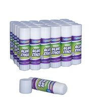 Chenille Kraft - Bâtonnets de colle économiques de 0,28 oz, transparent, 24/paquet (CK-338330)-Bâtonnets de colle transparente pour une utilisation dans plusieurs projets d’artisanat