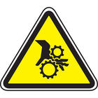 CSA Pictogram Signs, Pinch Point, SEA523-Material - Aluminum