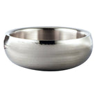 Elegance Hammered Stainless Steel Round Doublewall Bowl-One Bowl 11" round