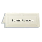 St. James Place Cards - 1-3/4 x 4-1/4" - Ivory - Laser/Inkjet Printable - Capital Emboss - 60 Pack-Premium 47 lb bond paper, simple yet elegant