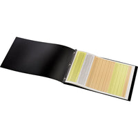 Cardinal ReportPro Tabloid-Size Poly Portfolio with Fasteners, Black-This 11" x 17" report cover features tang-style fasteners 
