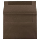 JAM Paper A2 Invitation Envelopes, 4.38 x 5.75, Chocolate Brown Recycled, 1000 Pack (233709B)-Size: A2 (4 3/8" x 5 3/4")