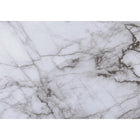Monarch Specialties 7953P Table Set - 3Pcs Set/White Marble/Silver Metal-Coffee table set boasts ample surface space for books, electronics or other decorative items