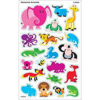 Trend Enterprises Awesome Animals superShapes Stickers, 960 Pack-Age group and grade: Ages 3 -14 years and grades PreKindergarten - 10th
