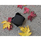 Ashlin Thames Set Of 4 Square Coasters with Matching Open Box, Black-We have you covered, along with your table when you choose an ASHLIN coaster