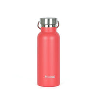 Minimal – Bouteille isotherme, 500 ml, Echo Peach-Peut contenir 17 oz/500 ml de votre boisson préférée