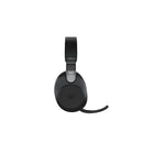 Jabra Evolve2 85, Link 380c, Stereo MS Headset - Black-Cushion: Leatherette