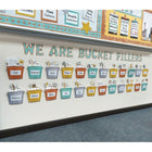 TREND enterprises Inc. I Love Metal Buckets Classic Accents Variety Pack - 36 Pack-Metal-look bucket shapes in 4 colours with embossed-style sides. Slit on top for praise, jobs, etc.