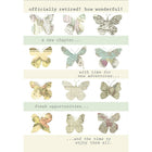 Aline Greetings Special Occasion Retirement, Butterflies, Officially Retired? How Wonderful!, 18 Pack-Premium uncoated paper stock