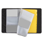 Staples Refillable Binder Format Business Card Holder-A-Z index tabs