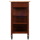 Winsome Wood Marissa Kitchen Cart (94543)-Constructed of solid/composite wood