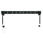 TygerClaw Low-Profile Wall Mount for 37" - 70" TV, 23.6" x 31.5" x 1.2", Black-Large size low-profile(fixed) wall mount