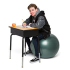 Bouncyband Balance Ball, 65cm, Dark Grey-Latex free materials