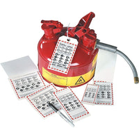 OTS WHMIS SY084 Labels, 25 Pack-Made of vinyl material.